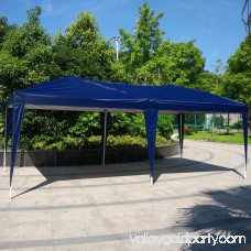 Zimtown 10' X10' EZ Pop UP Wedding Party Tent Folding Gazebo Canopy Heavy Duty Shelter / Carry Bag